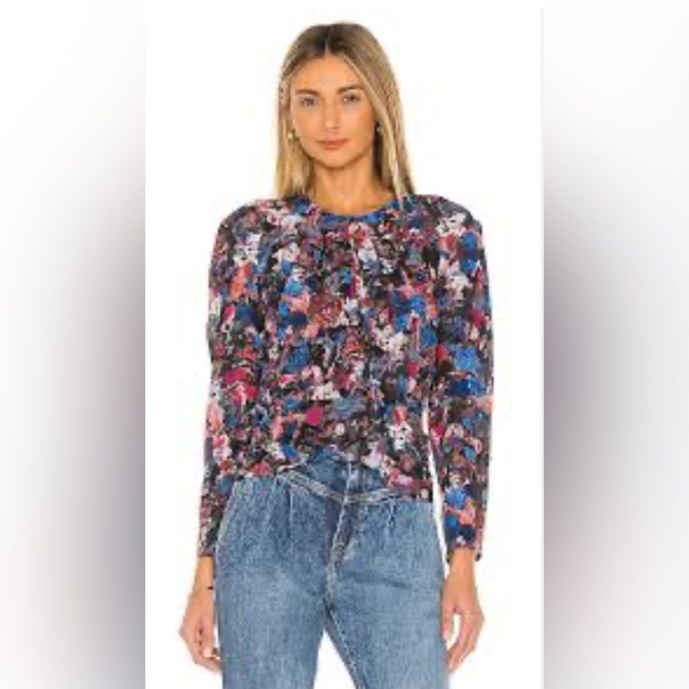 IRO Wolnie floral Top. Small